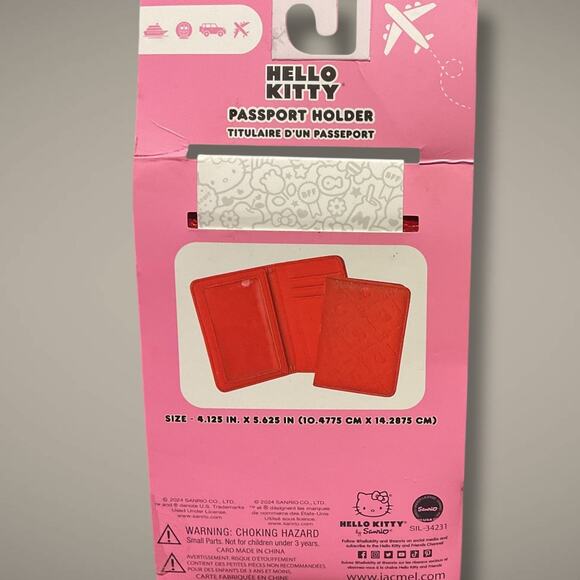 NIB SANRIO HELLO KITTY Sanrio Passport Holder - Picture 4 of 4